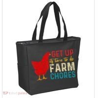 get up it's time to do farm chores Tote Bag thumb 2