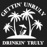 Gettin' Unruly In' Hard Seltzer Summer Beach Alcohol Gift Beanie thumb 2