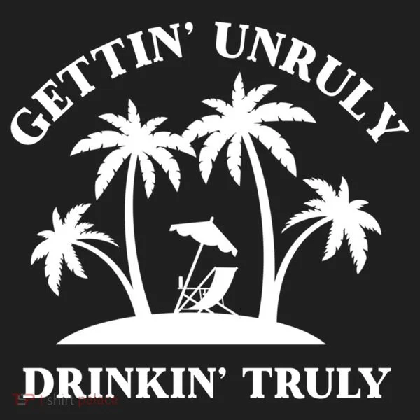 Gettin' Unruly In' Hard Seltzer Summer Beach Alcohol Gift Beanie