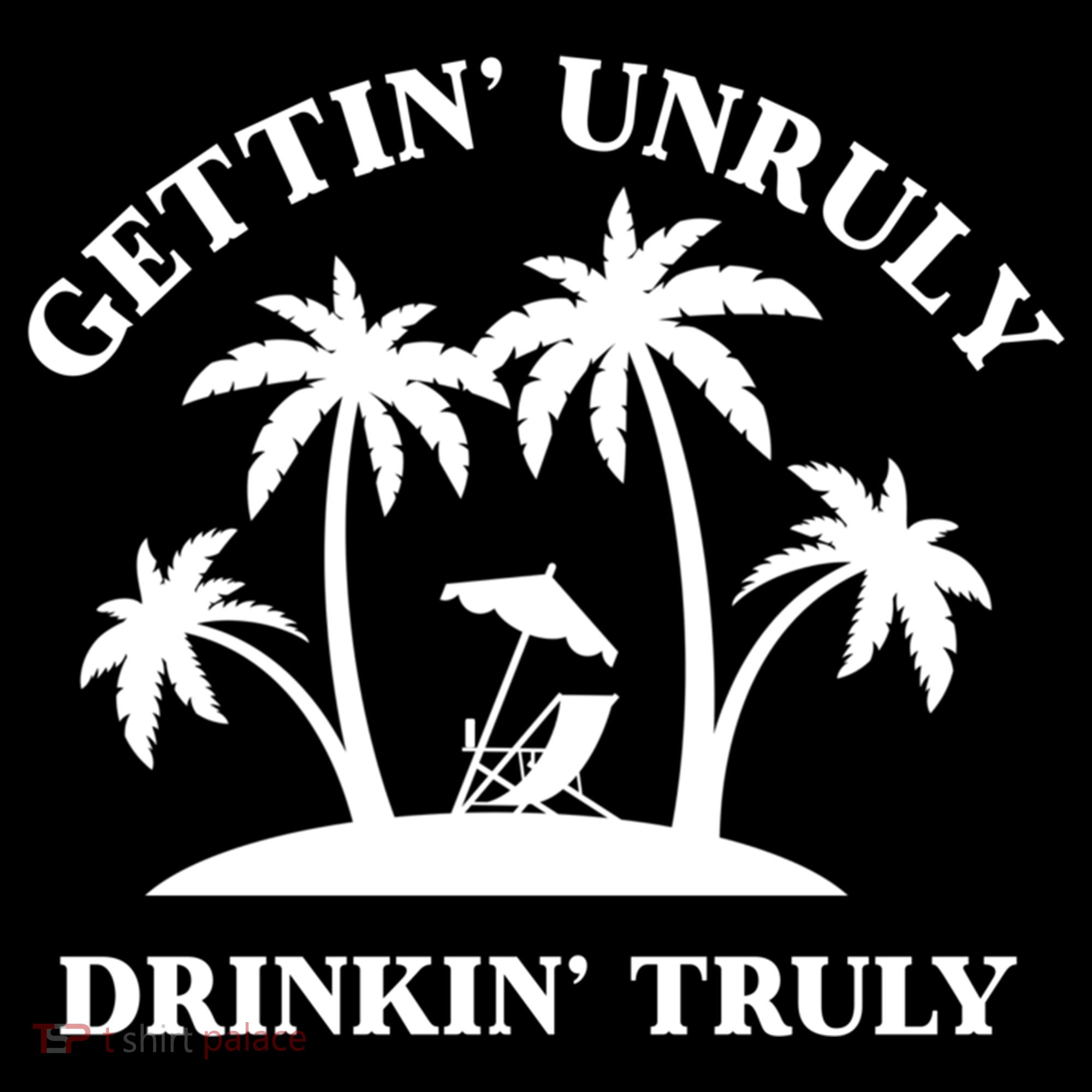 Gettin' Unruly In' Hard Seltzer Summer Beach Alcohol Gift Pajama Set
