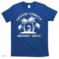 Gettin' Unruly In' Hard Seltzer Summer Beach Alcohol Gift T-Shirt thumb 0
