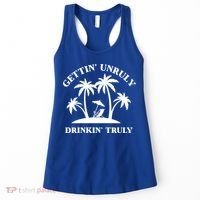 Gettin' Unruly In' Hard Seltzer Summer Beach Alcohol Gift Women's Tank Top thumb 0