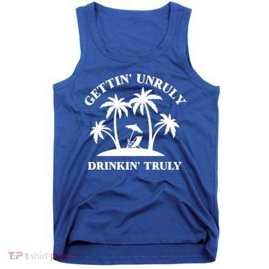 Gettin' Unruly In' Hard Seltzer Summer Beach Alcohol Gift Tank Top
