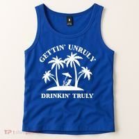 Gettin' Unruly In' Hard Seltzer Summer Beach Alcohol Gift Tank Top thumb 2