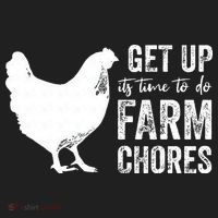 get up its time to do farm chores Tumbler thumb 3