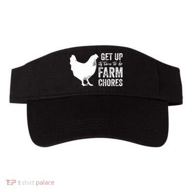 get up its time to do farm chores Visor