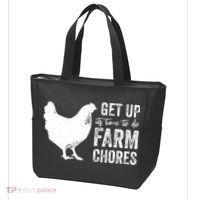 get up its time to do farm chores Tote Bag thumb 3