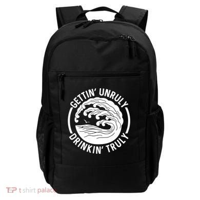 Gettin' Unruly In' Hard Seltzer Summer Beach Alcohol Gift Backpack