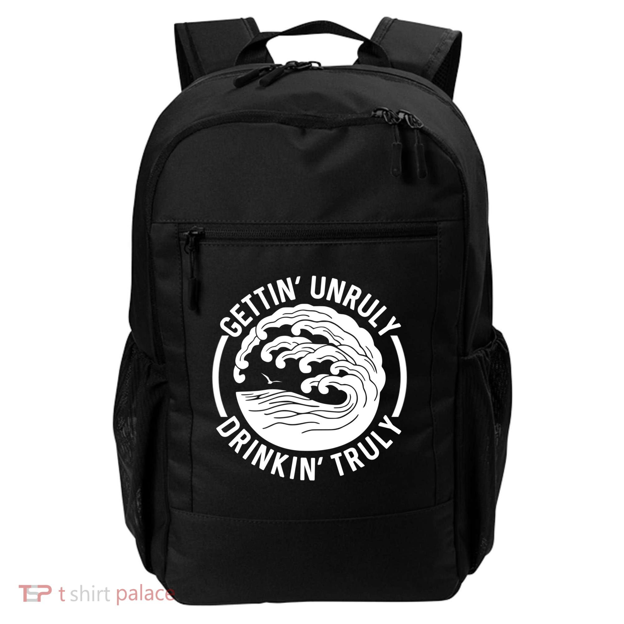 Gettin' Unruly In' Hard Seltzer Summer Beach Alcohol Gift Backpack
