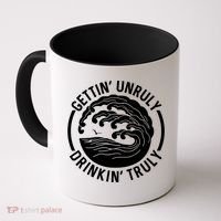 Gettin' Unruly In' Hard Seltzer Summer Beach Alcohol Gift Coffee Mug thumb 0