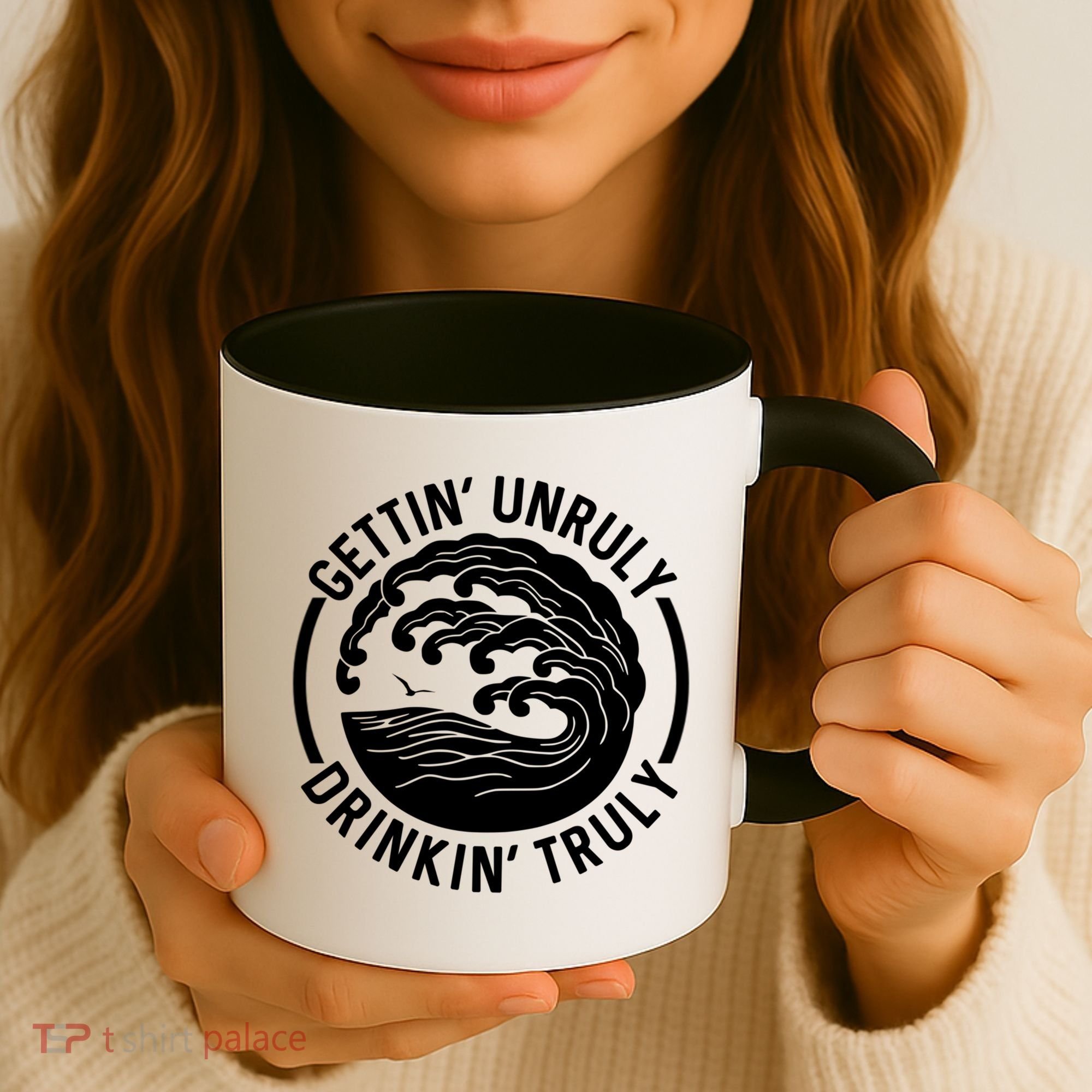 Gettin' Unruly In' Hard Seltzer Summer Beach Alcohol Gift Coffee Mug