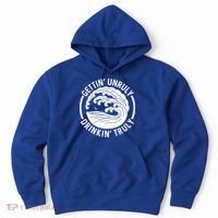 Gettin' Unruly In' Hard Seltzer Summer Beach Alcohol Gift Hoodie thumb 0