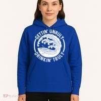 Gettin' Unruly In' Hard Seltzer Summer Beach Alcohol Gift Hoodie thumb 5