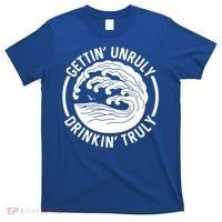 Gettin' Unruly In' Hard Seltzer Summer Beach Alcohol Gift T-Shirt thumb 0