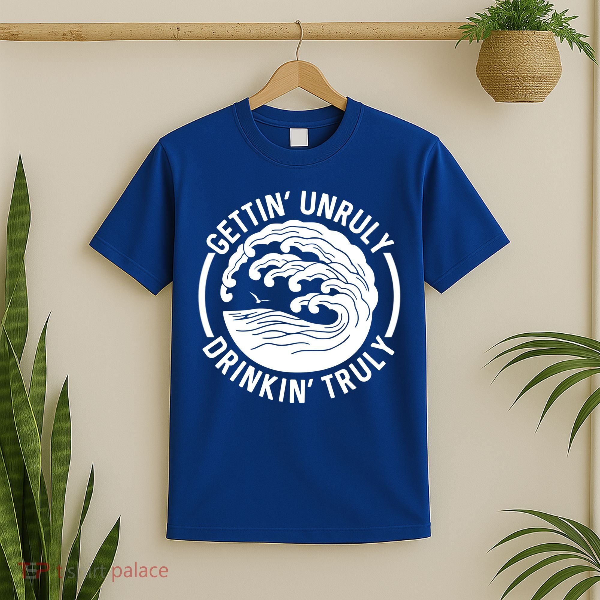 Gettin' Unruly In' Hard Seltzer Summer Beach Alcohol Gift T-Shirt
