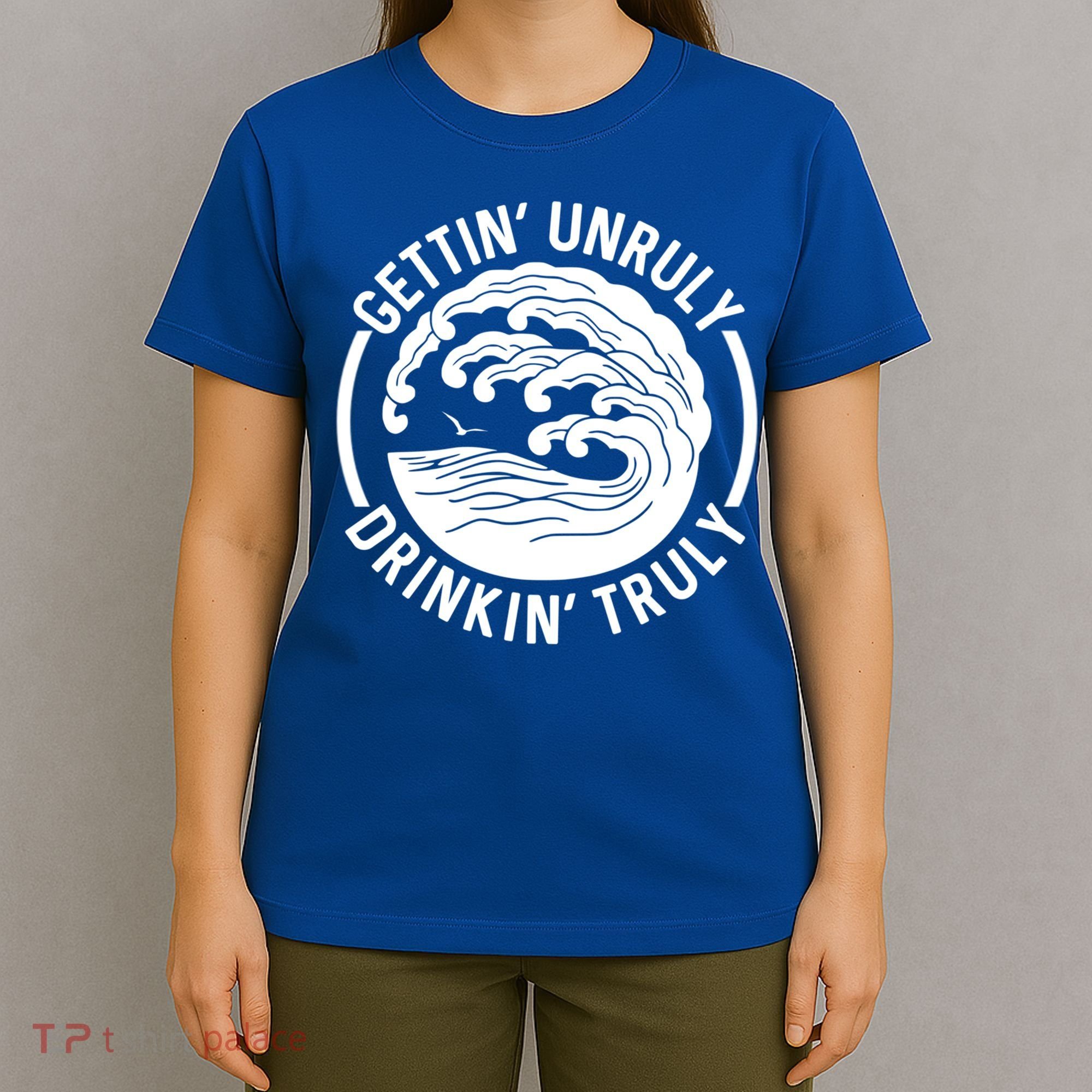 Gettin' Unruly In' Hard Seltzer Summer Beach Alcohol Gift T-Shirt