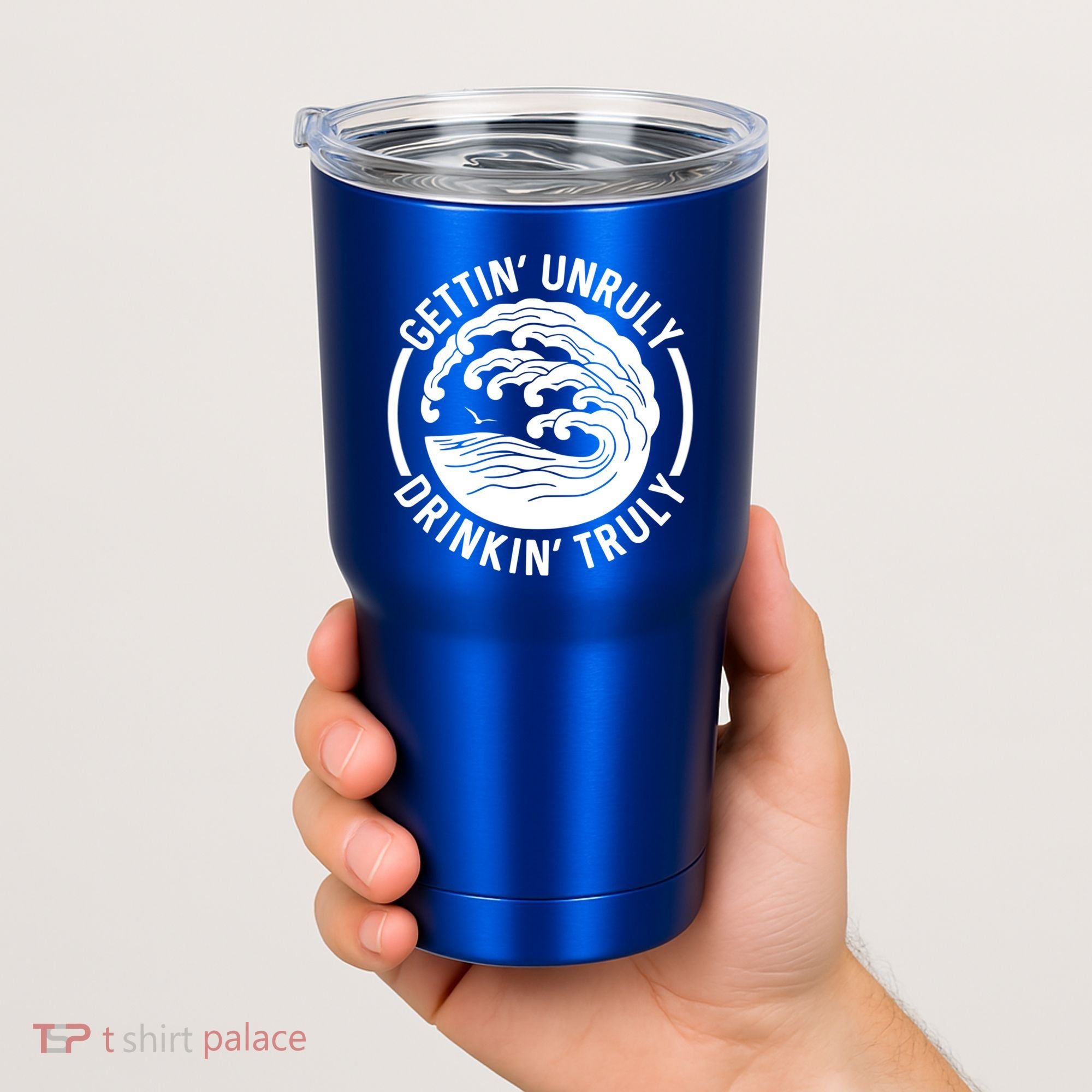 Gettin' Unruly In' Hard Seltzer Summer Beach Alcohol Gift Tumbler