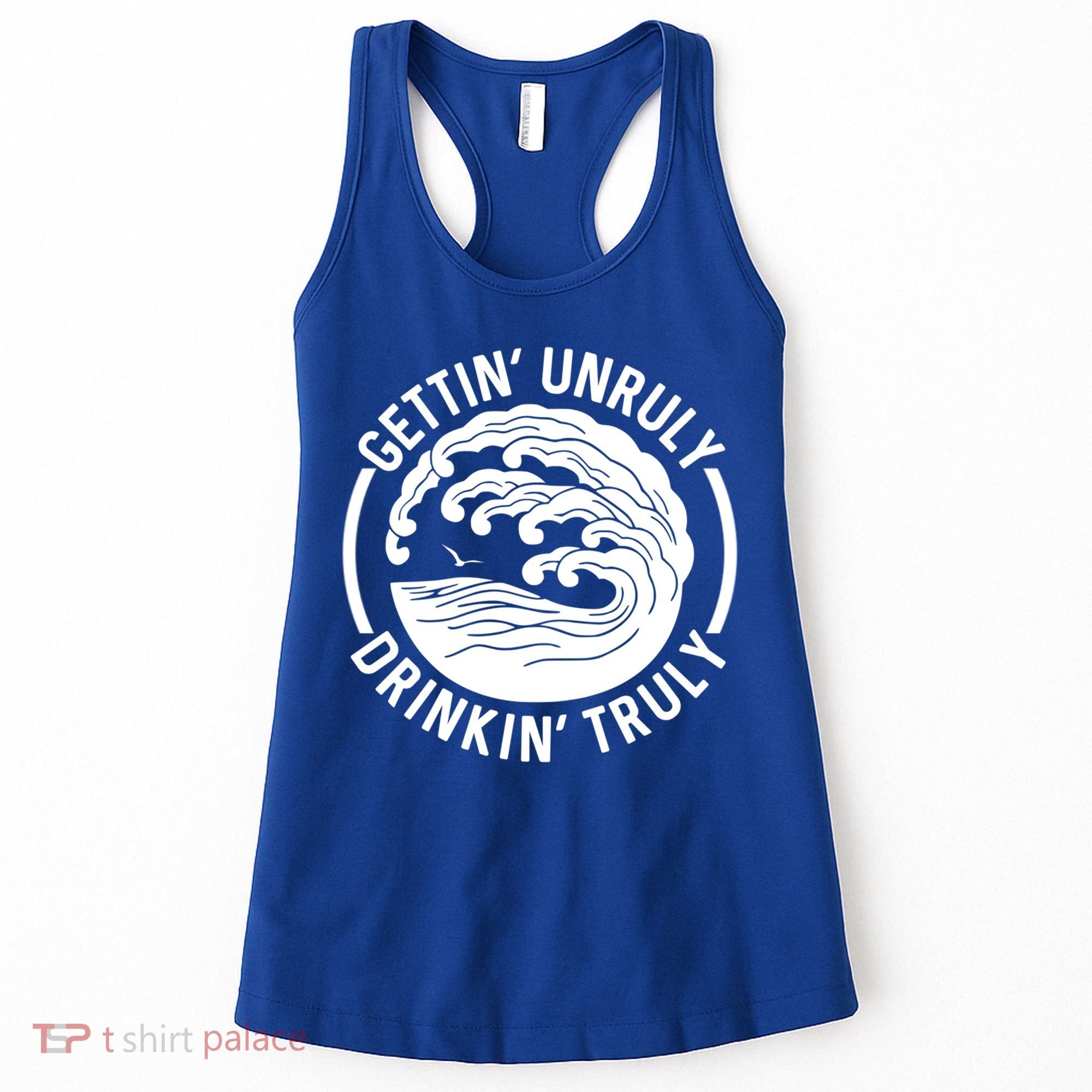 Gettin' Unruly In' Hard Seltzer Summer Beach Alcohol Gift Women's Tank Top
