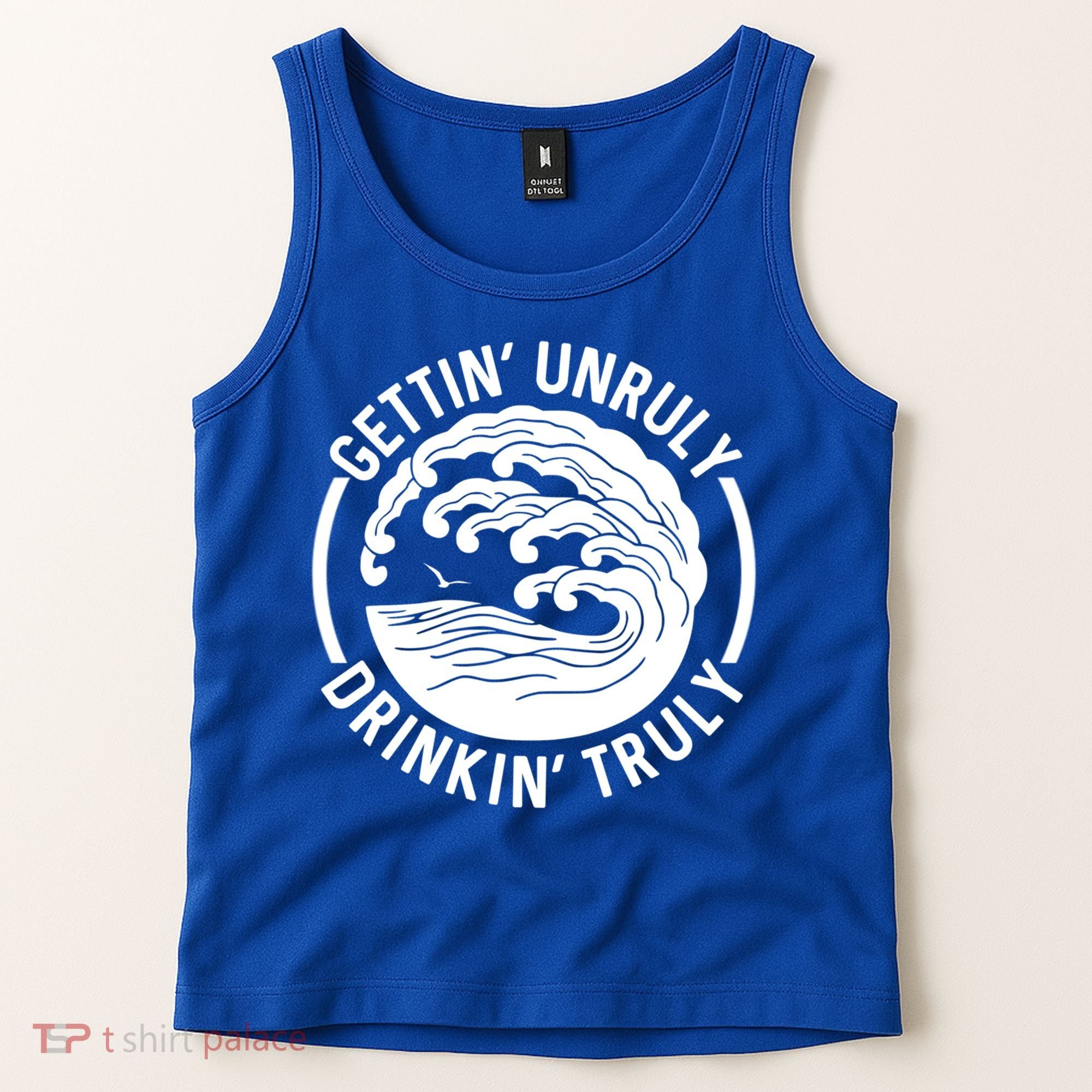 Gettin' Unruly In' Hard Seltzer Summer Beach Alcohol Gift Tank Top
