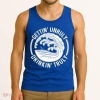 Gettin' Unruly In' Hard Seltzer Summer Beach Alcohol Gift Tank Top thumb 3