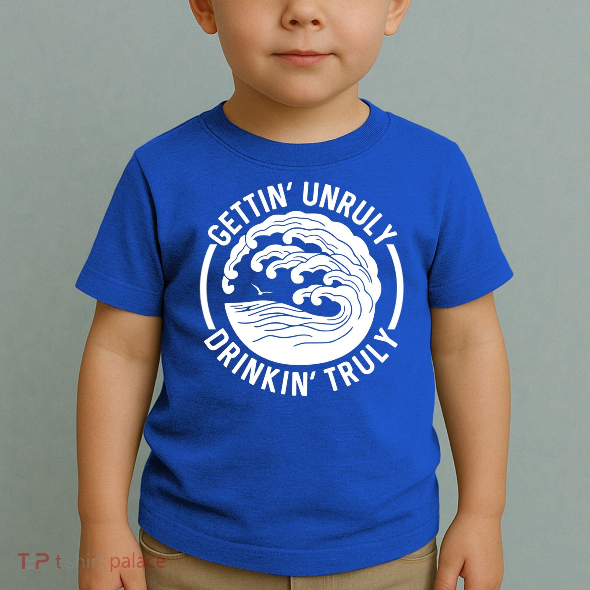 Gettin' Unruly In' Hard Seltzer Summer Beach Alcohol Gift Toddler T-Shirt