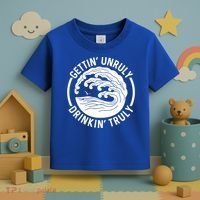 Gettin' Unruly In' Hard Seltzer Summer Beach Alcohol Gift Toddler T-Shirt thumb 3