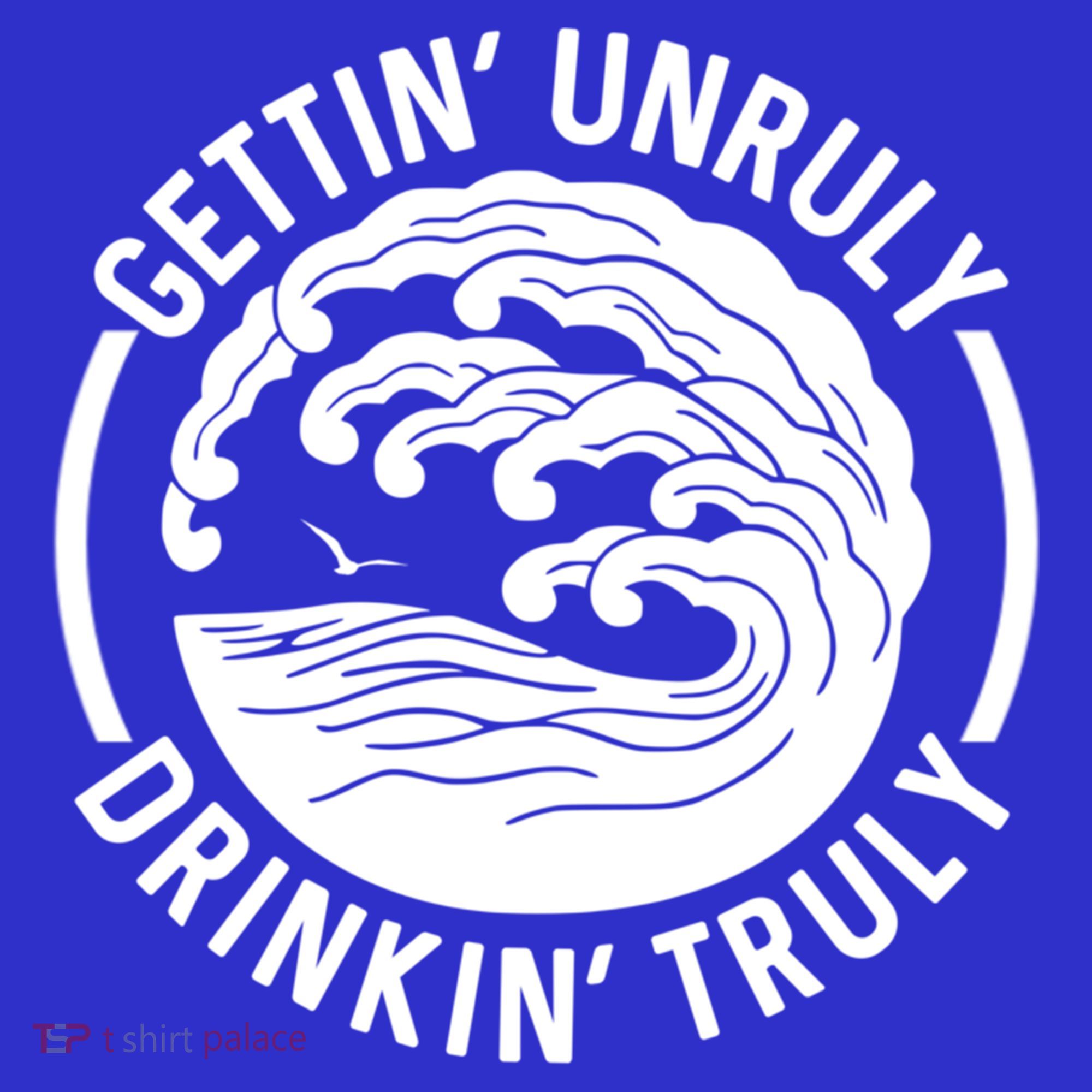 Gettin' Unruly In' Hard Seltzer Summer Beach Alcohol Gift Kids Hoodie