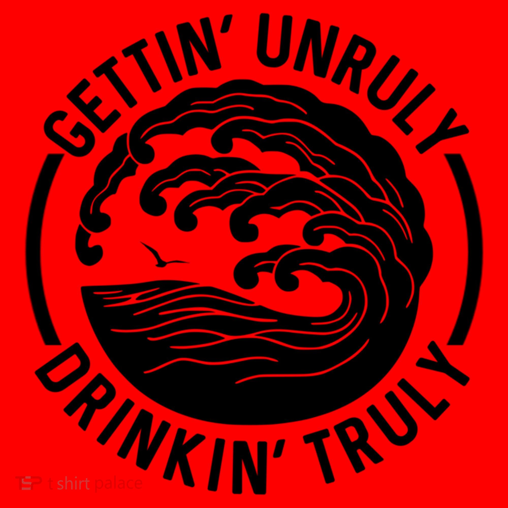 Gettin' Unruly In' Hard Seltzer Summer Beach Alcohol Gift Santa Hat