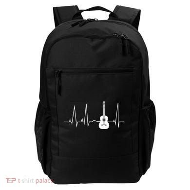 Guitar Heartbeat Pulse Backpack