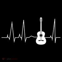 Guitar Heartbeat Pulse Backpack thumb 2