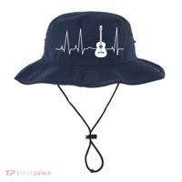 Guitar Heartbeat Pulse Bucket Hat thumb 0