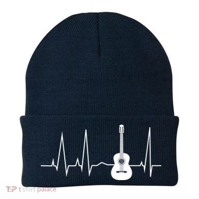 Guitar Heartbeat Pulse Beanie