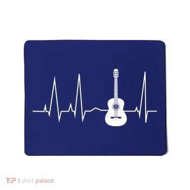 Guitar Heartbeat Pulse Mousepad