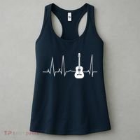 Guitar Heartbeat Pulse Women's Tank Top thumb 3