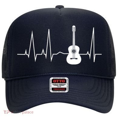 Guitar Heartbeat Pulse Hat