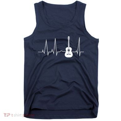 Guitar Heartbeat Pulse Tank Top