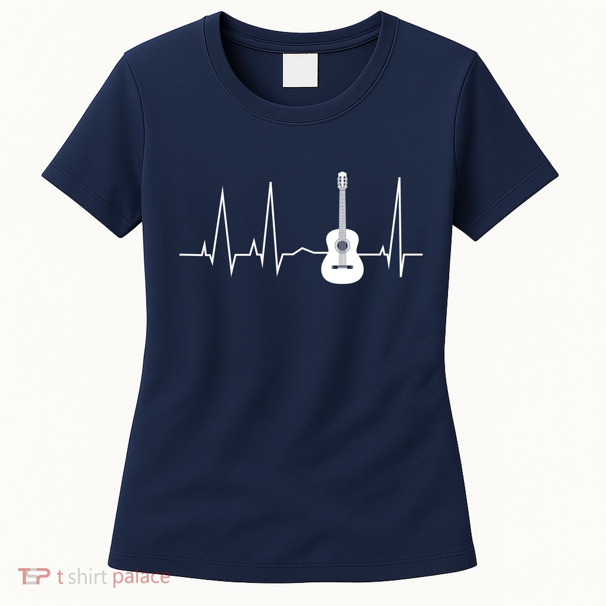 Guitar Heartbeat Pulse Women's T-Shirt