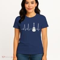 Guitar Heartbeat Pulse Women's T-Shirt thumb 4