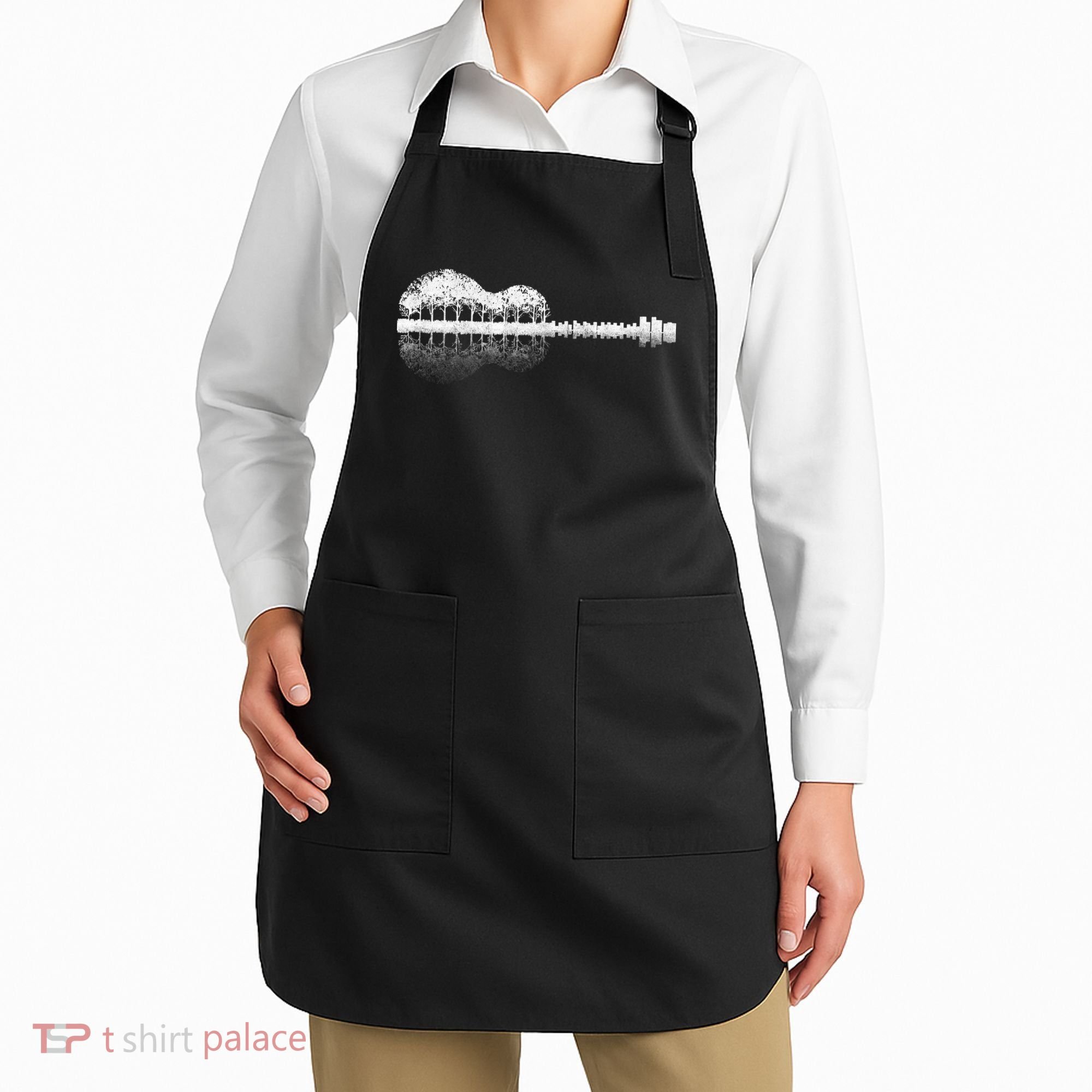 Guitar Landscape Apron