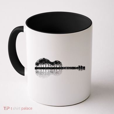 Guitar Landscape Coffee Mug