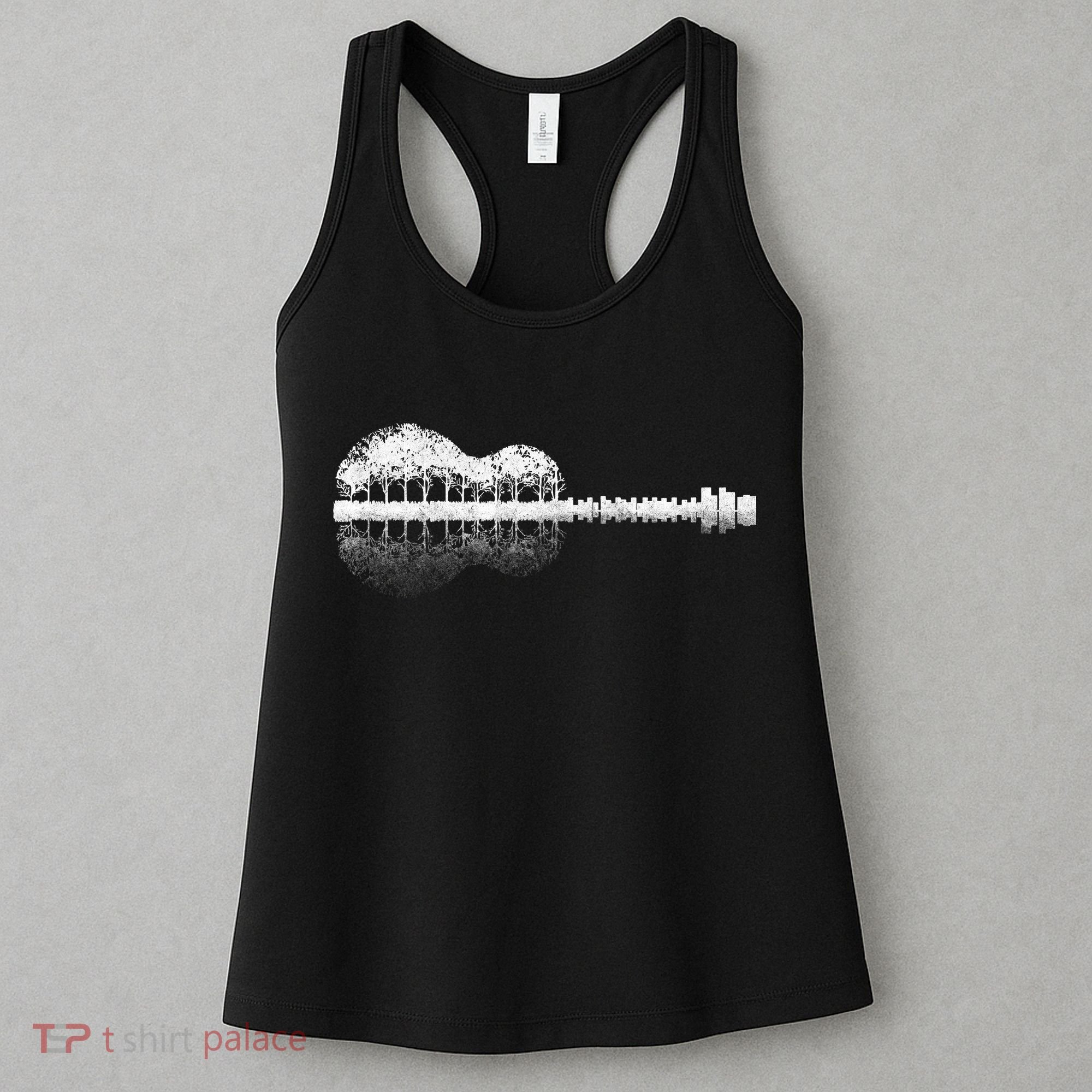 Guitar Landscape Women's Tank Top