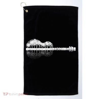Guitar Landscape Golf Towel