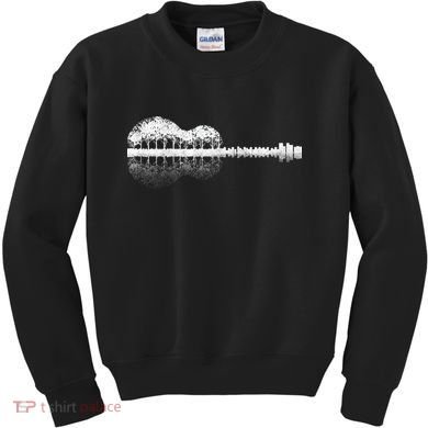 Guitar Landscape Kids Sweatshirt