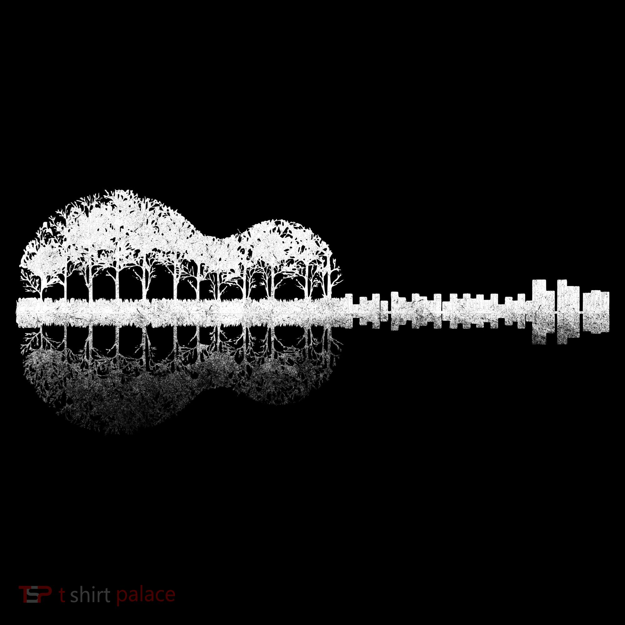 Guitar Landscape Kids Sweatshirt