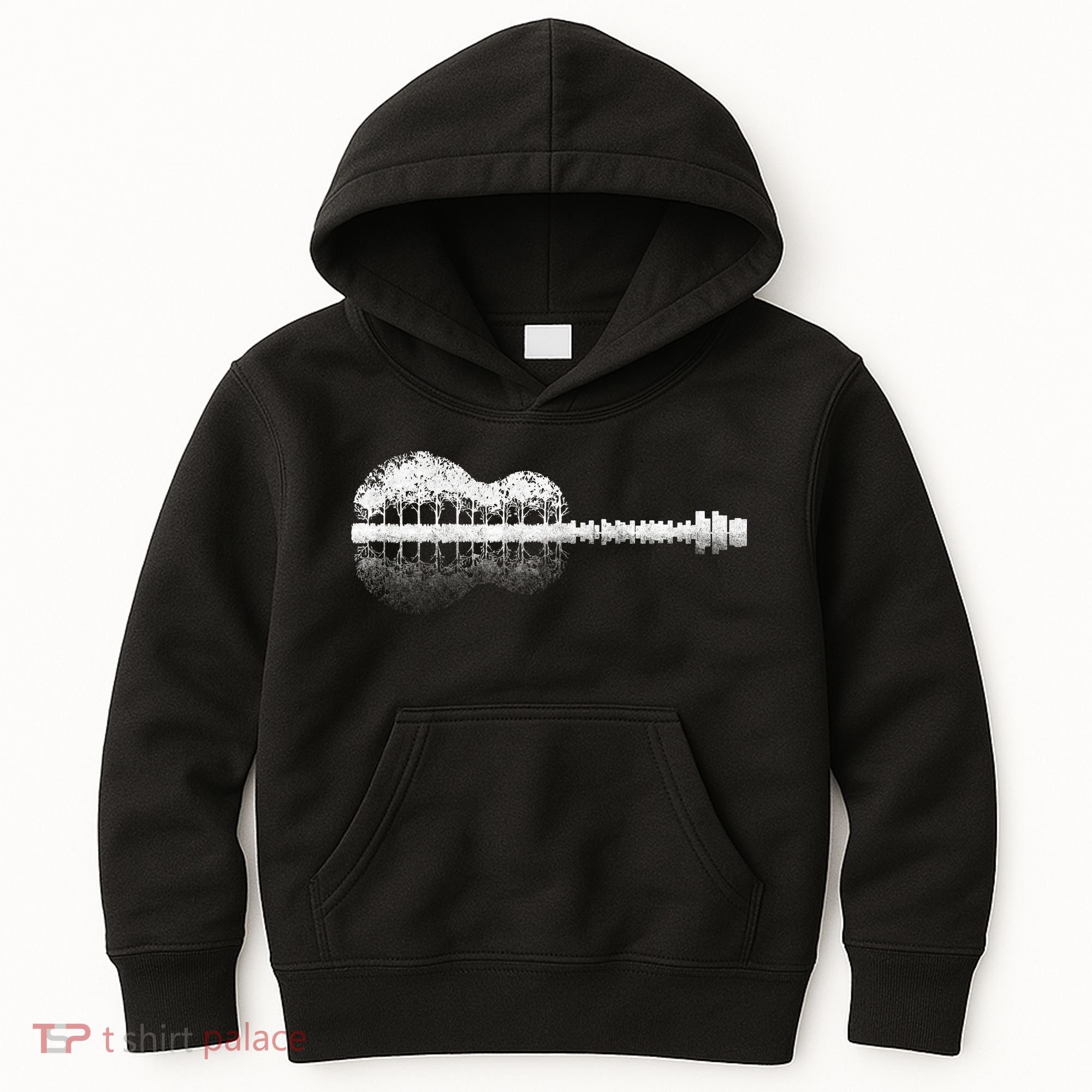 Guitar Landscape Kids Hoodie