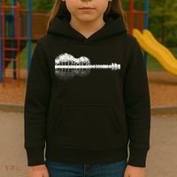 Guitar Landscape Kids Hoodie thumb 3