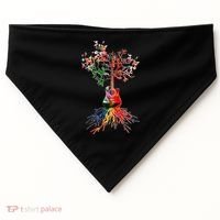 Guitar Roots Tree Of Life USA-Made Doggie Bandana thumb 0