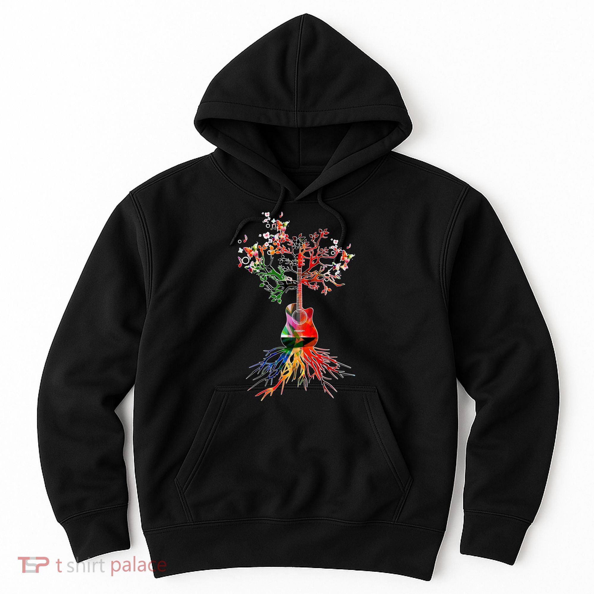 Guitar Roots Tree Of Life Hoodie