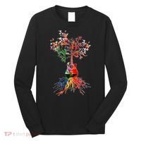 Guitar Roots Tree Of Life Long Sleeve Shirt thumb 0
