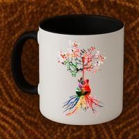 Guitar Roots Tree Of Life Coffee Mug thumb 2